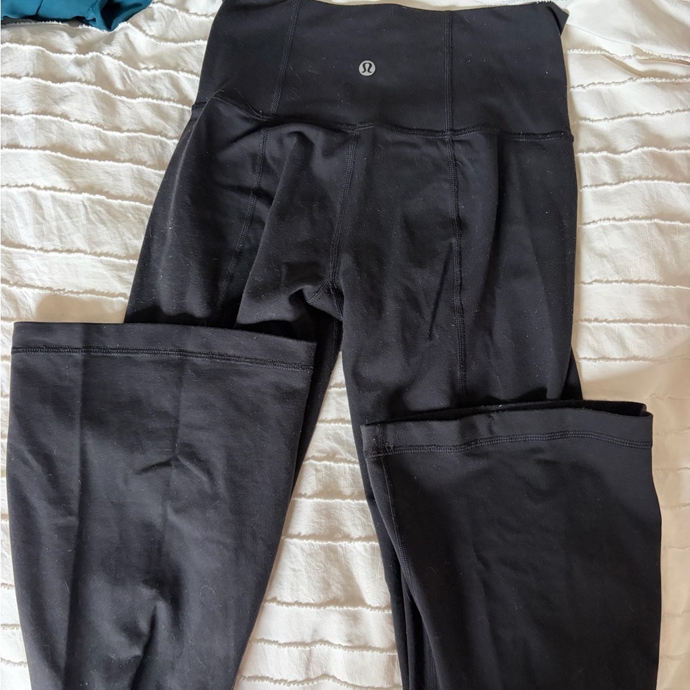 Lululemon Black flare Leggings